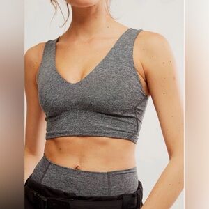 FP Movement Never Better Heather Crop Heather Black